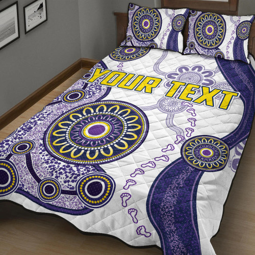 Melbourne Storm Quilt Bed Set - Custom Super Melbourne Storm Quilt Bed Set Melbourne Storm Quilt Bed Set - Custom Super Melbourne Storm Quilt Bed Set