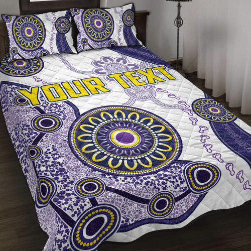 Melbourne Storm Quilt Bed Set - Custom Super Melbourne Storm Quilt Bed Set Melbourne Storm Quilt Bed Set - Custom Super Melbourne Storm Quilt Bed Set
