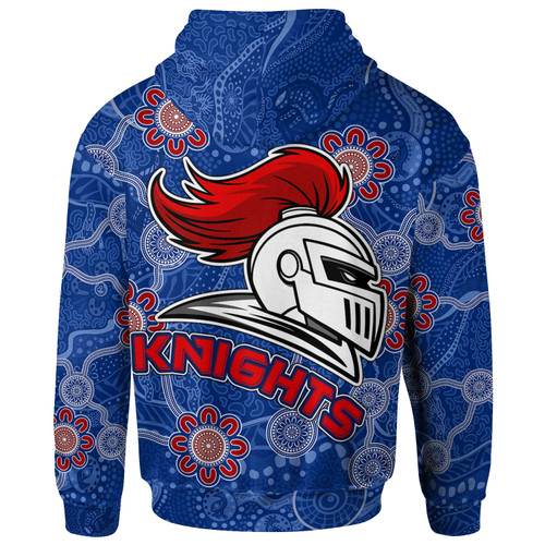 Newcastle Knights Hoodie - Custom Aboriginal Inspired Newcastle Knights Newcastle Knights Hoodie - Custom Aboriginal Inspired Newcastle Knights