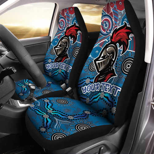 Newcastle Knights Car Seat Covers - Custom Super Newcastle Knights Car Seat Covers