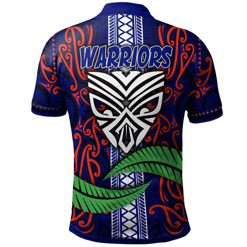 New Zealand Warriors Polo Shirt - Custom New Zealand Warriors Maori Polo Shirt New Zealand Warriors Polo Shirt - Custom New Zealand Warriors Maori Polo Shirt