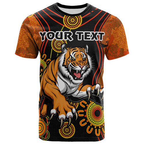 Wests Tigers T-shirt - Custom Indigenous Wests Tigers T-shirt Ver2 Wests Tigers T-shirt - Custom Indigenous Wests Tigers T-shirt Ver2