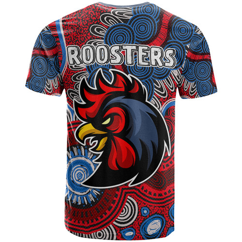 Sydney Roosters Custom T-Shirt - Indigenous Sydney Roosters Sydney Roosters Custom T-Shirt - Indigenous Sydney Roosters