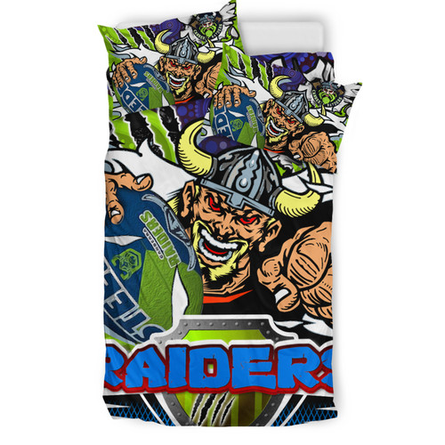 Canberra Custom Bedding Set - The Indigenous Vikings Power Scratch Style Canberra Custom Bedding Set - The Indigenous Vikings Power Scratch Style