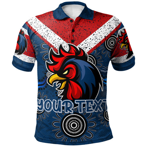 Sydney Roosters Custom Polo Shirt - Super Sydney Roosters Polo Shirt Sydney Roosters Custom Polo Shirt - Super Sydney Roosters Polo Shirt
