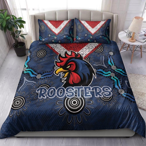 Sydney Roosters Bedding Set - Super Sydney Roosters Bedding Set