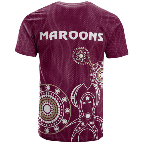 Maroons Rugby T-shirt - Custom Indigenous Maroons T-shirt Maroons Rugby T-shirt - Custom Indigenous Maroons T-shirt