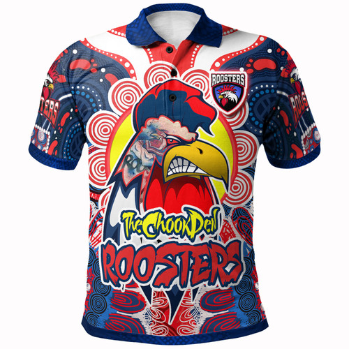 Australia East Sydney Custom Indigenous Polo Shirt - Sydney City Team The Chookpen Protection Under Sun Polo Shirt