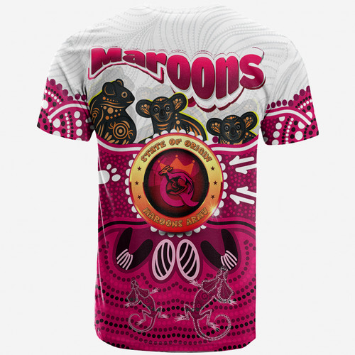 Australia Maroons Cane Toad Custom T-Shirt - Queenslanders Go The Mighty Maroons Indigenous Koala T-shirt Australia Maroons Cane Toad Custom T-Shirt - Queenslanders Go The Mighty Maroons Indigenous Koala T-shirt