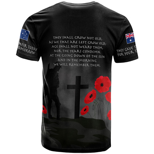 Australia Anzac T-shirt - Australia Remember T-shirt Australia Anzac T-shirt - Australia Remember T-shirt