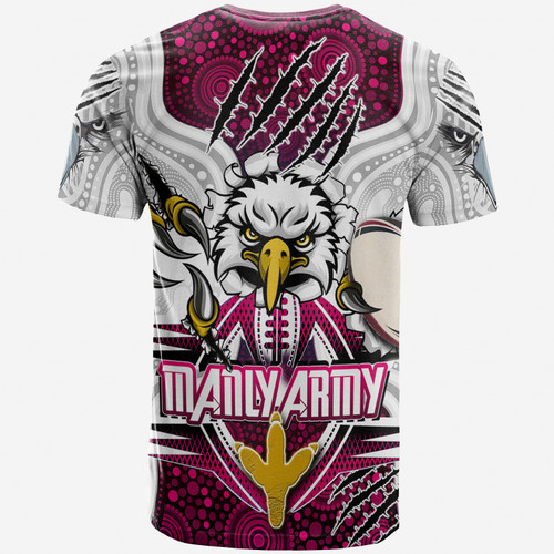 Australia Manly Indigenous Custom T-shirt - Super Manly Army Scratch Style T-shirt Australia Manly Indigenous Custom T-shirt - Super Manly Army Scratch Style T-shirt