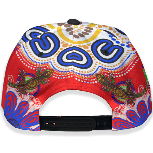 St. George Illawarra Dragons Cap - Custom Indigenous Super Dragons Scratch Style St. George Illawarra Dragons Cap - Custom Indigenous Super Dragons Scratch Style