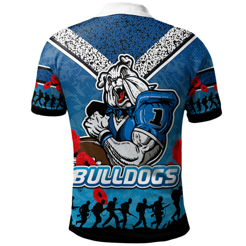 Canterbury-Bankstown Bulldogs Polo Shirt - Custom Anzac Canterbury-Bankstown Bulldogs Polo Shirt Canterbury-Bankstown Bulldogs Polo Shirt - Custom Anzac Canterbury-Bankstown Bulldogs Polo Shirt