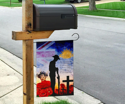 Australia Anzac Garden Flag -Anzac Lest We Forget The Australian Army Australia Anzac Garden Flag -Anzac Lest We Forget The Australian Army