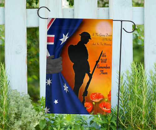 Australia Anzac Day Flag - We Will Remember Them Ver02