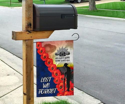 Australia Anzac Lest We Forget Garden Flag - All Gave Some - Some Gave All