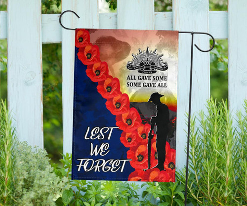 Australia Anzac Lest We Forget Garden Flag - All Gave Some - Some Gave All
