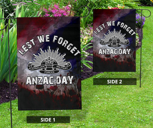 Australia Anzac Day Garden Flag - The Australian Army Ver01 Australia Anzac Day Garden Flag - The Australian Army Ver01