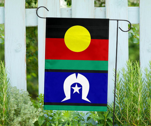Australia Naidoc Week Combination Flag - Indigenous Australian and Torres Strait Islander Australia Naidoc Week Combination Flag - Indigenous Australian and Torres Strait Islander