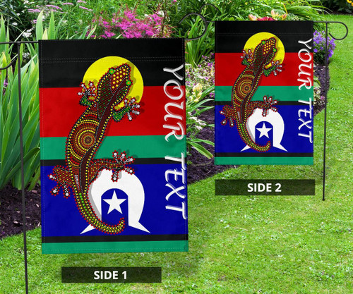 Custom Australia Naidoc Week Flag - Indigenous Australian Lizard Naidoc Style Custom Australia Naidoc Week Flag - Indigenous Australian Lizard Naidoc Style
