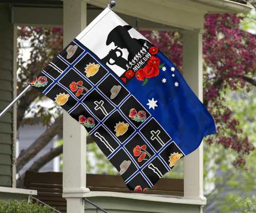 Australia Anzac Day Flag - We Shall Remember Them Australia Anzac Day Flag - We Shall Remember Them
