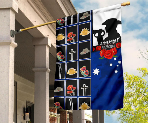 Australia Anzac Day Flag - We Shall Remember Them Australia Anzac Day Flag - We Shall Remember Them