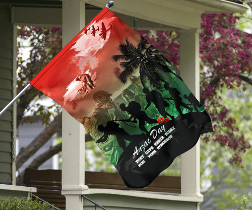 Australia Anzac Flag - They Gave Their Today For Your Tomorrow