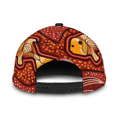 Australia Aboriginal Cap - Aboriginal Art Painting And Fish Australia Aboriginal Cap - Aboriginal Art Painting And Fish