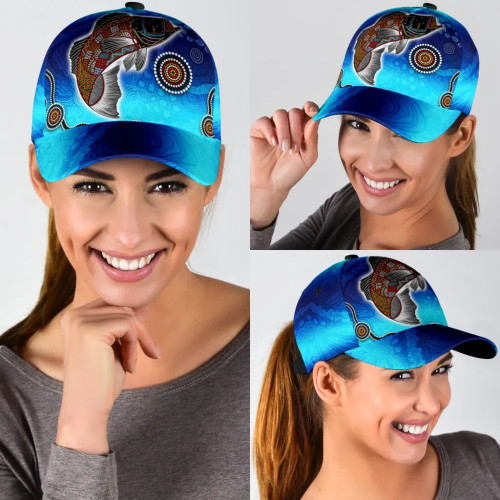 Australia Aborginal Cap - Aboriginal Fishing Australia Aborginal Cap - Aboriginal Fishing