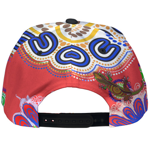 Sydney Custom Cap - Super Indigenous Sydney Scratch Style Sydney Custom Cap - Super Indigenous Sydney Scratch Style
