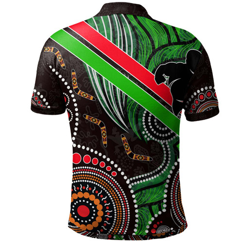 South Sydney Rabbitohs Polo Shirt - South Sydney Rabbitohs Aboriginal Inspired Dreaming Patterns Australia Culture Polo Shirt South Sydney Rabbitohs Polo Shirt - South Sydney Rabbitohs Aboriginal Inspired Dreaming Patterns Australia Culture Polo Shirt