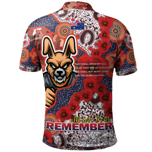 South Sydney Rabbitohs Polo Shirt - Custom Souths with Aboriginal Inspired Poppy Flowers Polo Shirt South Sydney Rabbitohs Polo Shirt - Custom Souths with Aboriginal Inspired Poppy Flowers Polo Shirt