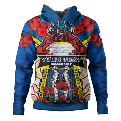 Australia North Queensland Anzac Custom Hoodie - North Queensland Anzac Day Commemoration Poppy Flower Australia North Queensland Anzac Custom Hoodie - North Queensland Anzac Day Commemoration Poppy Flower