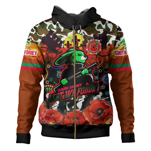 South Sydney Rabbitohs Camouflage Anzac Custom Hoodie - Souths Anzac Day Lest We Forget Spirit Hoodie South Sydney Rabbitohs Camouflage Anzac Custom Hoodie - Souths Anzac Day Lest We Forget Spirit Hoodie