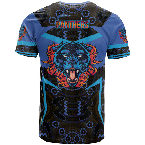 Panthers Rugby T-shirt - Custom Angry Panther Style T-shirt 1 Panthers Rugby T-shirt - Custom Angry Panther Style T-shirt 1