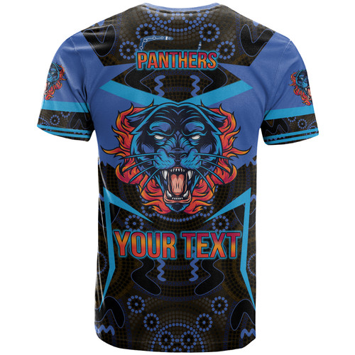 Panthers Rugby T-shirt - Custom Angry Panther Style T-shirt  2 Panthers Rugby T-shirt - Custom Angry Panther Style T-shirt  2