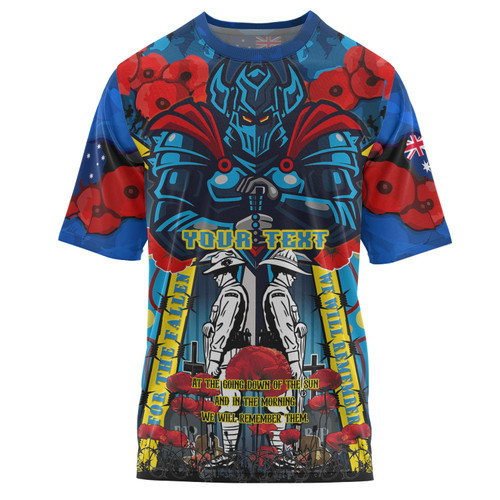 Australia Gold Coast Anzac Custom T-shirt - Gold Coast Anzac Day Commemoration Poppy Flower T-shirt Australia Gold Coast Anzac Custom T-shirt - Gold Coast Anzac Day Commemoration Poppy Flower T-shirt