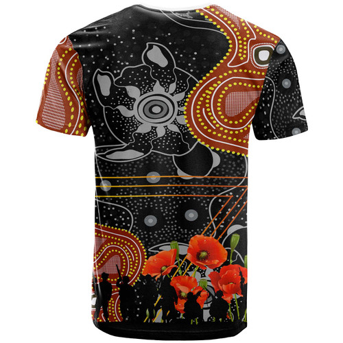 All Stars Rugby T-shirt - Anzac Day Quotes All Stars  Aboriginal Inspired Poppy Indigenous T-shirt All Stars Rugby T-shirt - Anzac Day Quotes All Stars  Aboriginal Inspired Poppy Indigenous T-shirt