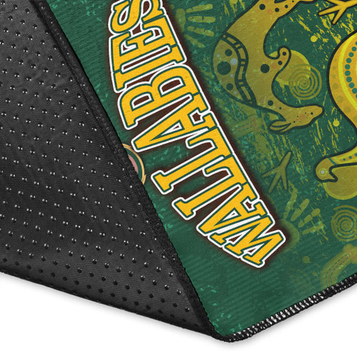 Wallabies Rugby Area Rug - Wallabies Aboriginal With Animals Area Rug 2 Wallabies Rugby Area Rug - Wallabies Aboriginal With Animals Area Rug 2