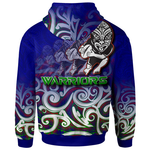 Warriors Rugby Hoodie - Custom Warriors Ruby Maori Patterns Hoodie 2 Warriors Rugby Hoodie - Custom Warriors Ruby Maori Patterns Hoodie 2