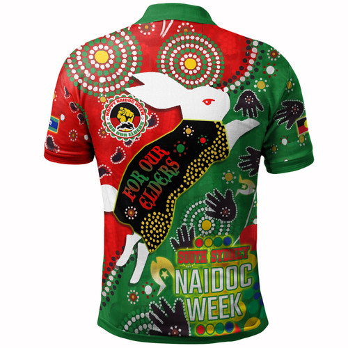 South Sydney Rabbitohs Naidoc T-shirt - Custom Souths Naidoc For Our Elders Watercolour Dot Painting T-shirt South Sydney Rabbitohs Naidoc T-shirt - Custom Souths Naidoc For Our Elders Watercolour Dot Painting T-shirt