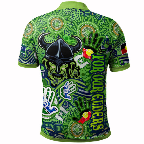 Australia Canberra Naidoc Polo Shirt - Custom Canberra Naidoc Week For Our Elders Watercolour Dot Painting Polo Shirt Australia Canberra Naidoc Polo Shirt - Custom Canberra Naidoc Week For Our Elders Watercolour Dot Painting Polo Shirt