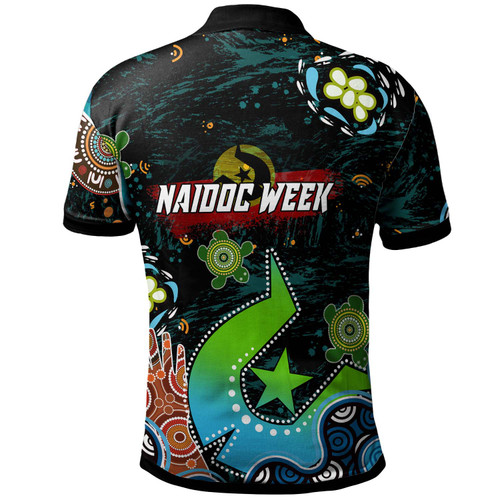 Australia Naidoc Week Custom Polo Shirt - Torres Strait Island Naidoc Week Aboriginal Inspired Polo Shirt Australia Naidoc Week Custom Polo Shirt - Torres Strait Island Naidoc Week Aboriginal Inspired Polo Shirt