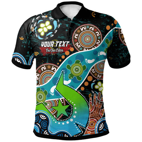 Australia Naidoc Week Custom Polo Shirt - Torres Strait Island Naidoc Week Aboriginal Inspired Polo Shirt Australia Naidoc Week Custom Polo Shirt - Torres Strait Island Naidoc Week Aboriginal Inspired Polo Shirt