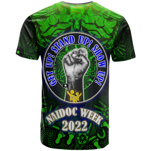 Raiders Rugby T-shirt - Custom Naidoc Family Aboriginal Dot Art T-shirt 1 Raiders Rugby T-shirt - Custom Naidoc Family Aboriginal Dot Art T-shirt 1