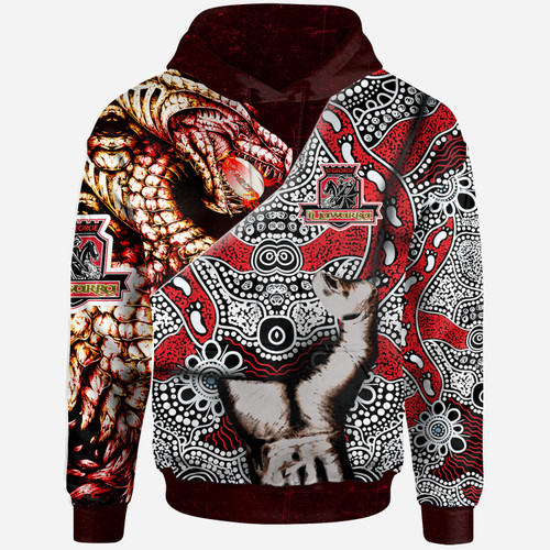 Illawarra and St George Indigenous Custom Patronage Hoodie - Illawarra and St George Bloods In My Veins