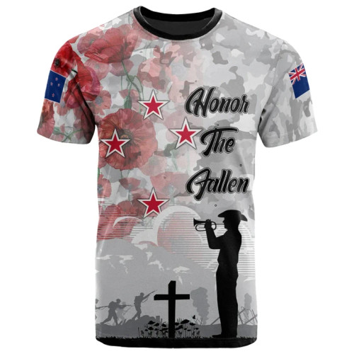 New Zealand Warriors Anzac T-Shirt - We Will Remember Them