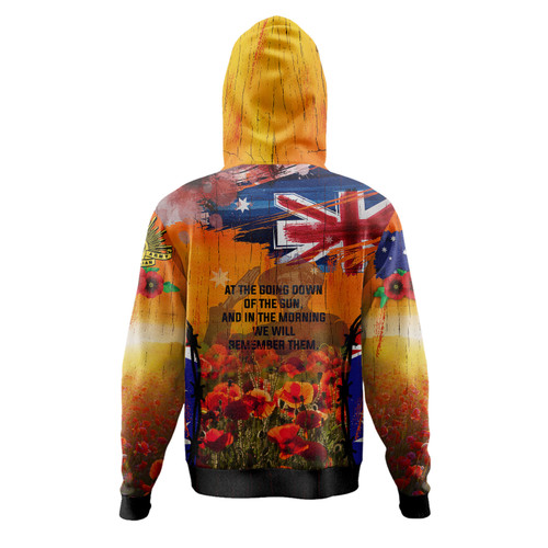 Australia Anzac Day Hoodie - Anzac Day World War II Commemoration 1939 -1945 Hoodie Australia Anzac Day Hoodie - Anzac Day World War II Commemoration 1939 -1945 Hoodie