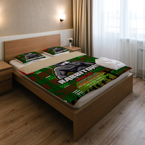 Australia Rabbitohs Bedding Set - Aboriginal InspiredAustralia Rabbitohs Anzac '' Lest We Forget '' With Poppy Flower Bedding Set Australia Rabbitohs Bedding Set - Aboriginal InspiredAustralia Rabbitohs Anzac '' Lest We Forget '' With Poppy Flower Bedding Set