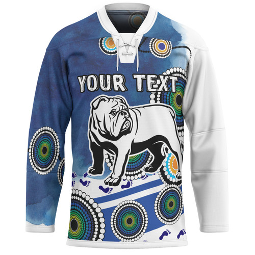 Canterbury-Bankstown Bulldogs Hockey Jersey - Custom Indigenous Canterbury-Bankstown Bulldogs Jersey